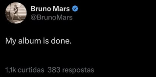  引用：ブルーノ・マーズ公式Instagram