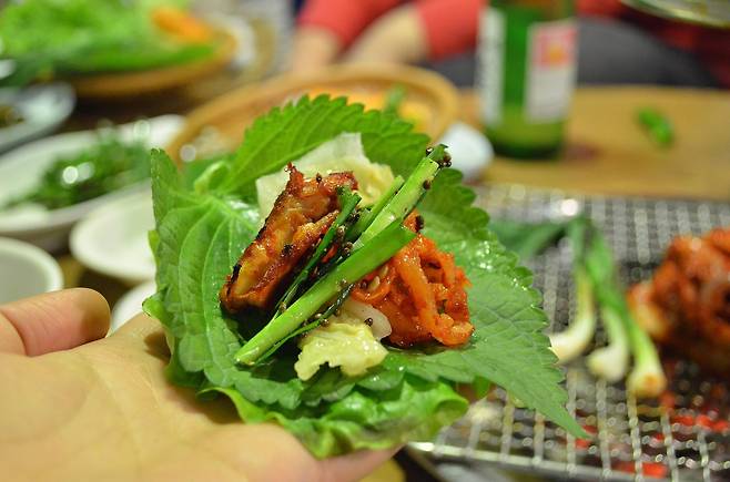 깻잎쌈