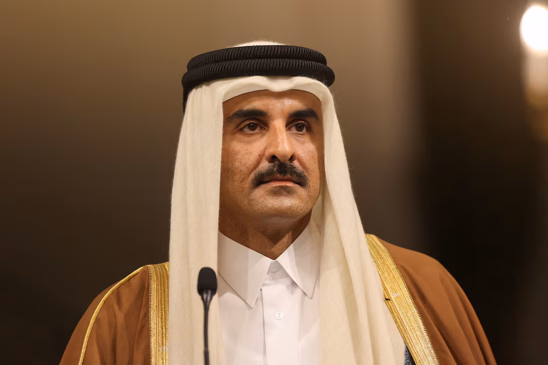 Qatari emir offers encouragement to Putin on prospects for Syria ties |  Reuters