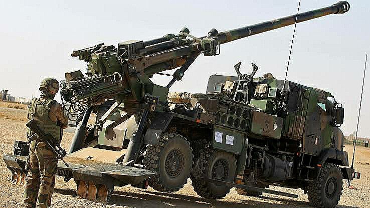 프랑스제 155mm SPG 세자르(CAESAR) 등장. [서방측의 우크라이나 군사원조] : 네이버 블로그