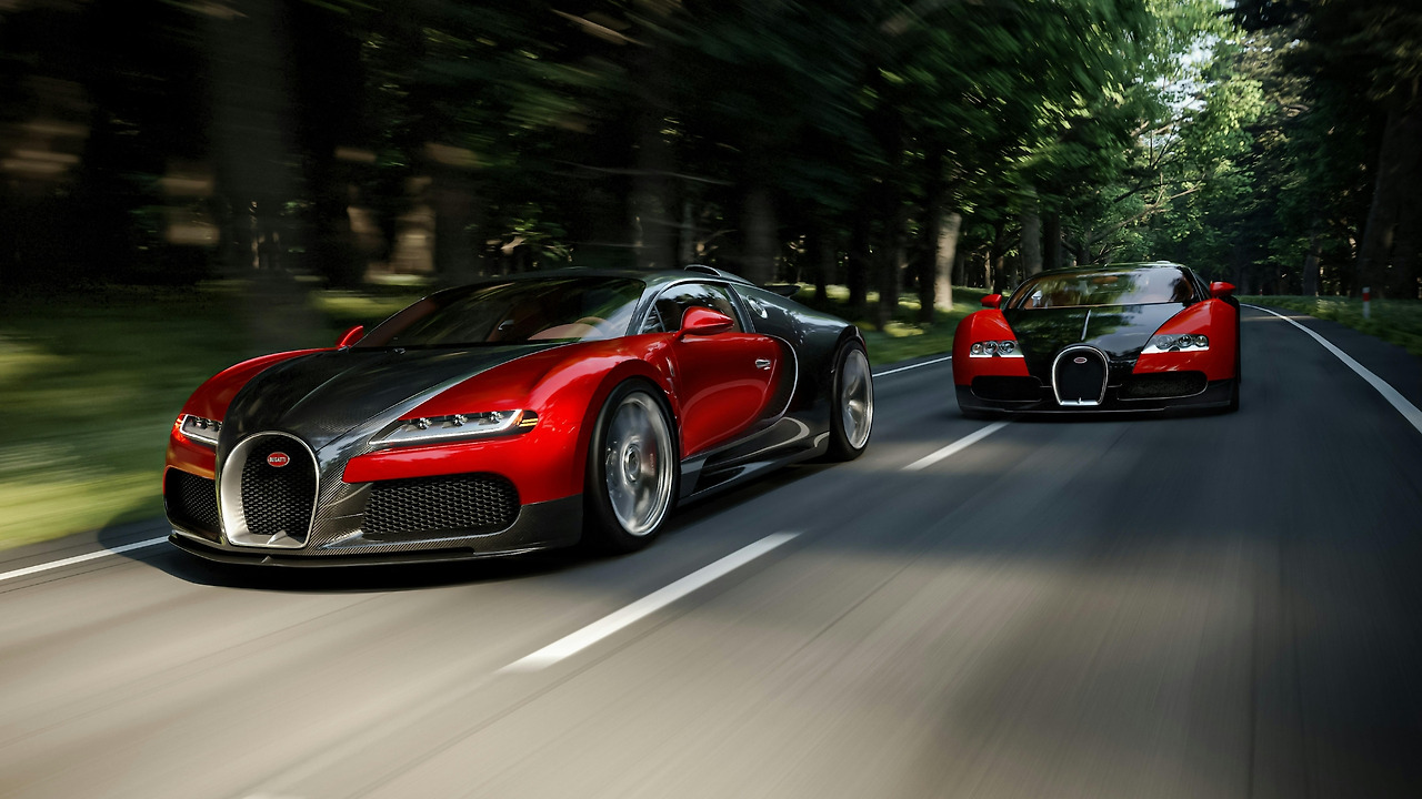 단 한대의 모델 베이론 20주년 기념 모델 부가티 F.K.P. Hommage 공개