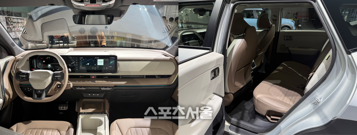 1.6 하이브리드 X-Line 그래비티 그레이 내부. 사진 | 조선경 기자eternal@sportsseoul.com