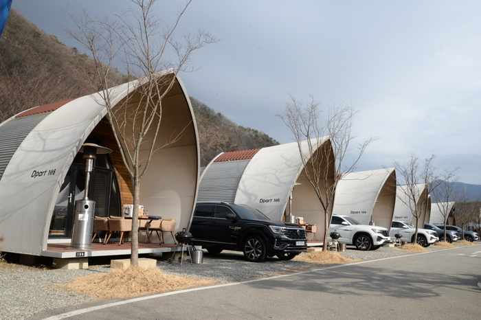 폭스바겐코리아 ‘아틀라스 윈터 글램핑’ 고객 캠페인 성료. 사진ㅣ폭스바겐코리아