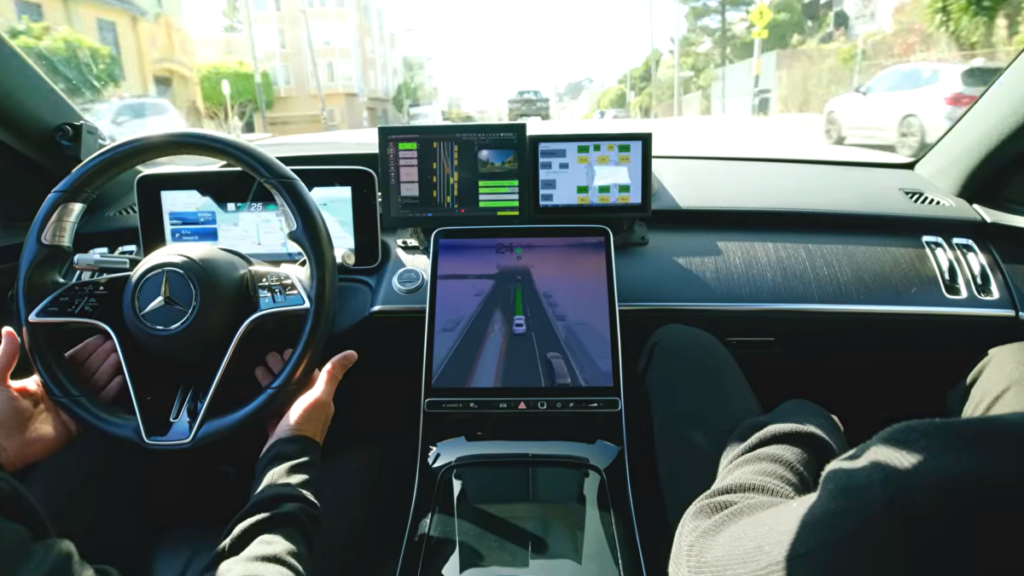 벤츠 CLA 엔비디아 알파마요 적용