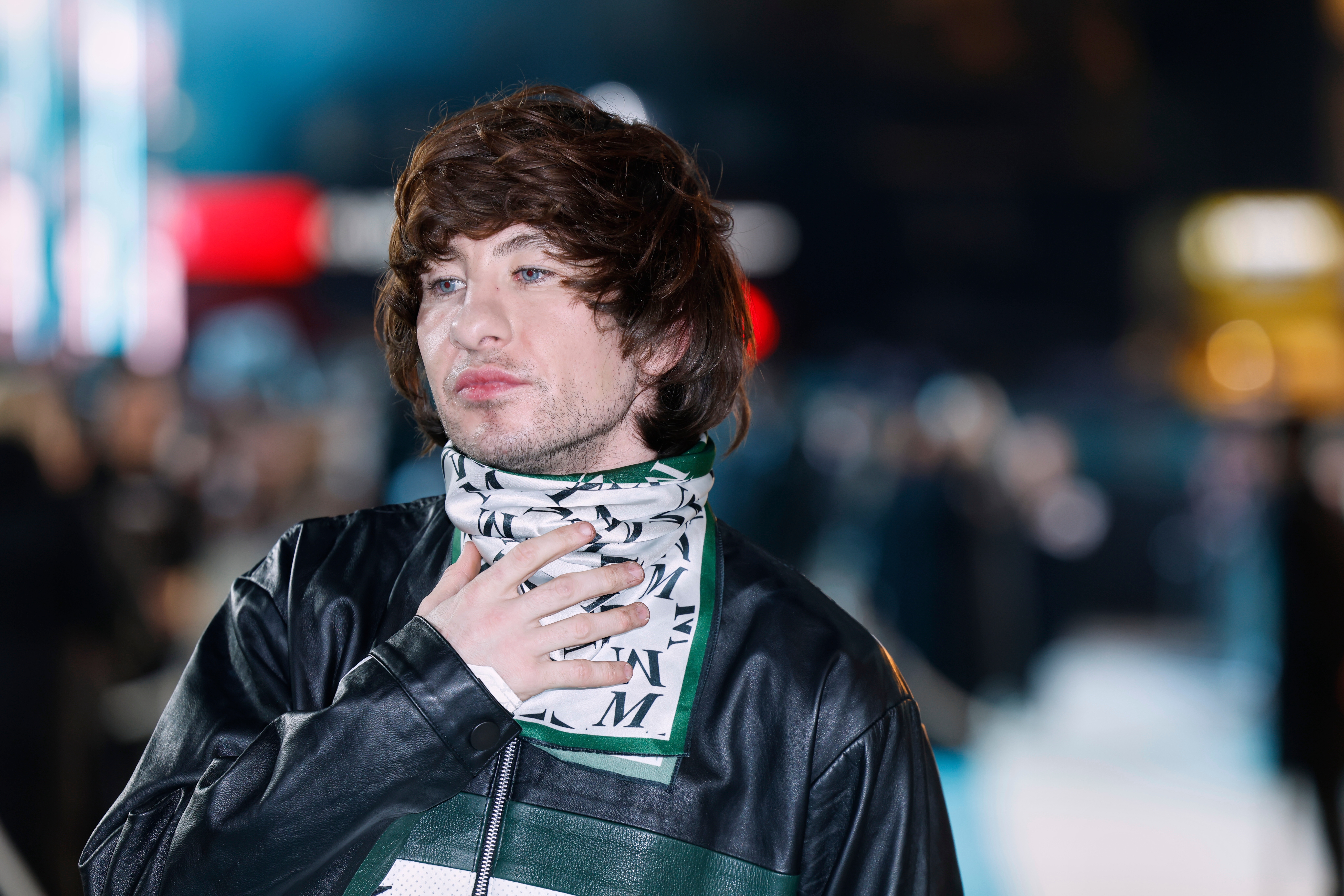 Barry Keoghan poses for photographers upon arrival at the premiere for the film 