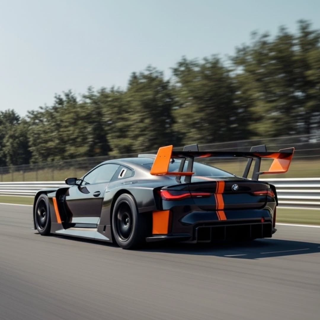 BMW M1 virtual rendering