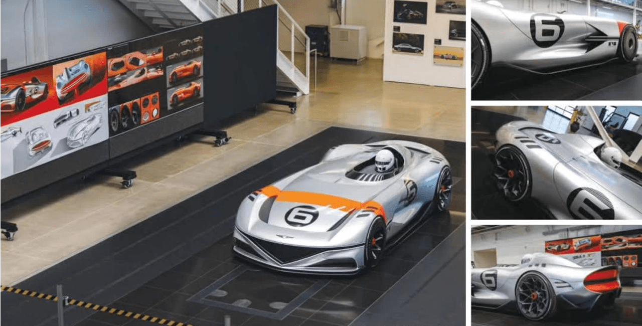 제네시스 X 그란 베를리네타 싱글시터 스터디모델 / 사진=제네시스