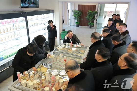 The Rodong Sinmun, the official newspaper of the Workers\' Party, reported on Tuesday that the opening ceremony for the Samgwang Livestock Farm of the North Pyongan Province Rural Management Committee, which has emerged as a model for building socialist rural areas and developing livestock farming in the new era, was grandly held on Monday / Rodong Sinmun