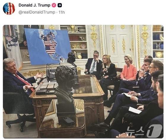 Courtesy of Donald Trump\'s Truth Social