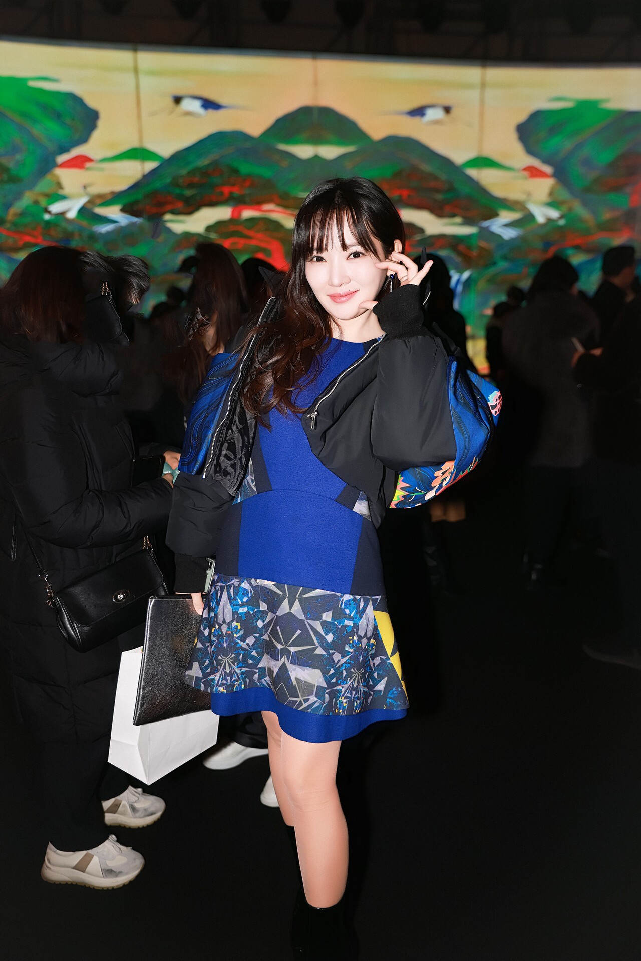 사진= ‘2026 F/W 서울 패션위크(SEOUL FASHION WEEK)’ 배우 윤송아 [제공: 잡포스트 김현호 기자]