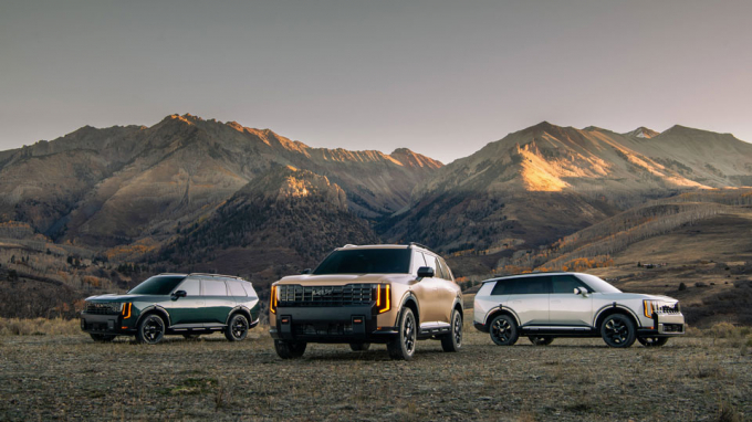 현대차·기아는 올해 미국 시장에서 HEV 라인업 강화와 현지 생산을 통해 판매 성장세를 이어갈 방침이다. 사진은 기아 텔루라이드의 모습. /사진=기아