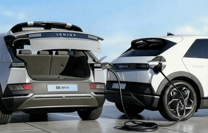 SK렌터카가 업계 최초로 '전기차 긴급충전 무료 서비스'를 시행한다. /사진=SK렌터카 