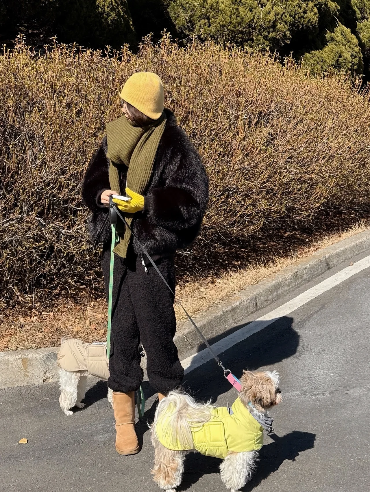 Winter Style Secrets: How Chae Jung-an Perfects Cozy Chic with Puffer Jackets and UGG Boots