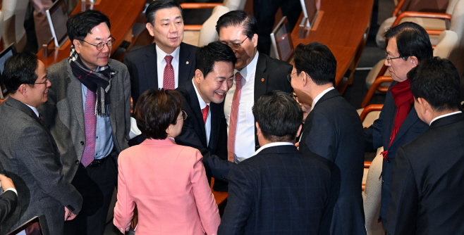 본회의, 장동혁 교섭단체 대표연설