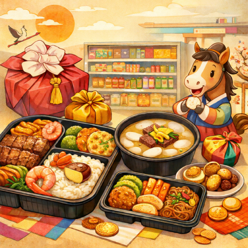 편의점 명절 간편식 AI