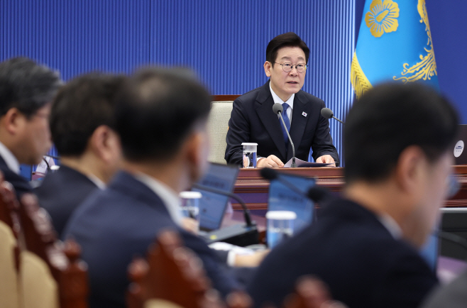 이재명 대통령, 수석보좌관회의 발언