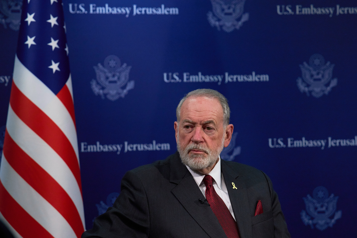 Mideast-Wars-US Ambassador-Israel. <YONHAP NO-0383> (AP)