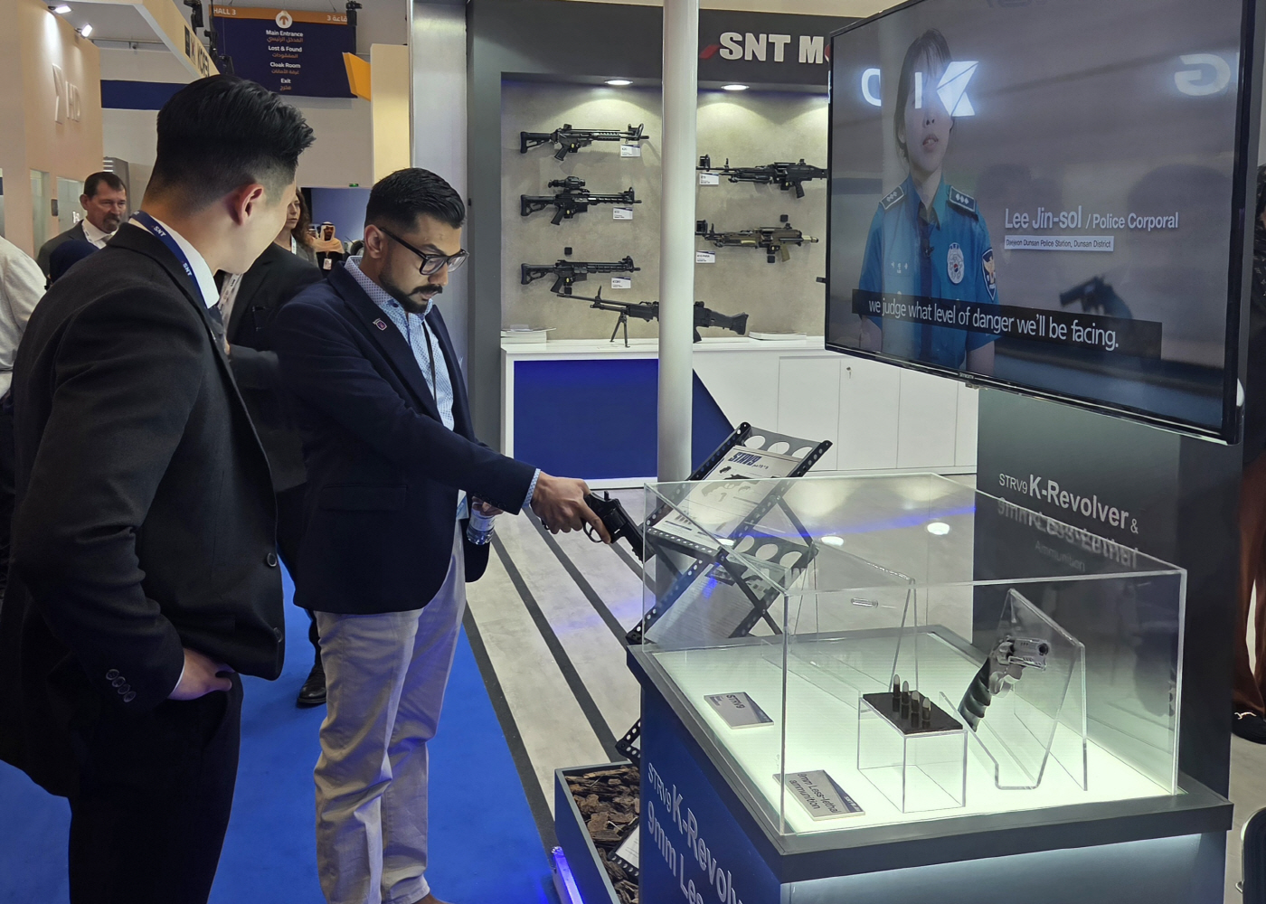 SNT그룹 WDS 전시장 현장 사진 3