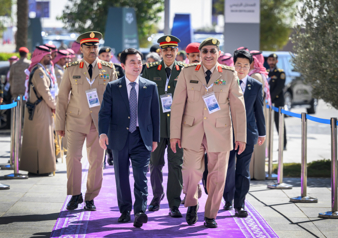 260209 (국방부 보도사진) 국방부장관 사우디 세계방산전시회 참석 (6)