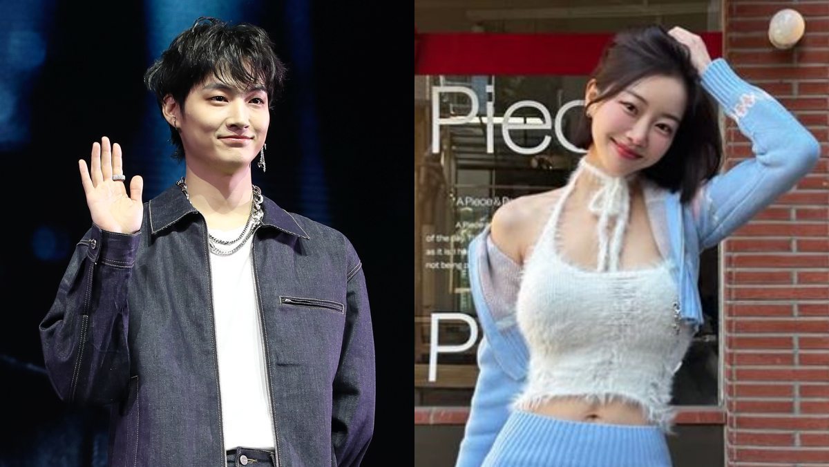 引用: グループGOT7のメンバージェイビ(左)とインフルエンサービバムン(右)。