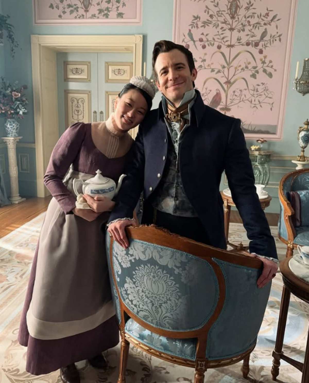 引用：『ブリジャートン家』の公式Instagramアカウント