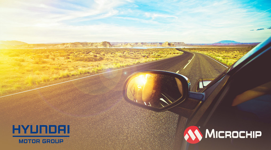 마이크로칩 테크놀로지와 현대차그룹이 10BASE-T1S 단일 페어 이더넷(SPE·Single Pair Ethernet) 기술을 활용한 차세대 차량 내 네트워크 솔루션 도입을 공동 검토한다. (사진=마이크로칩)