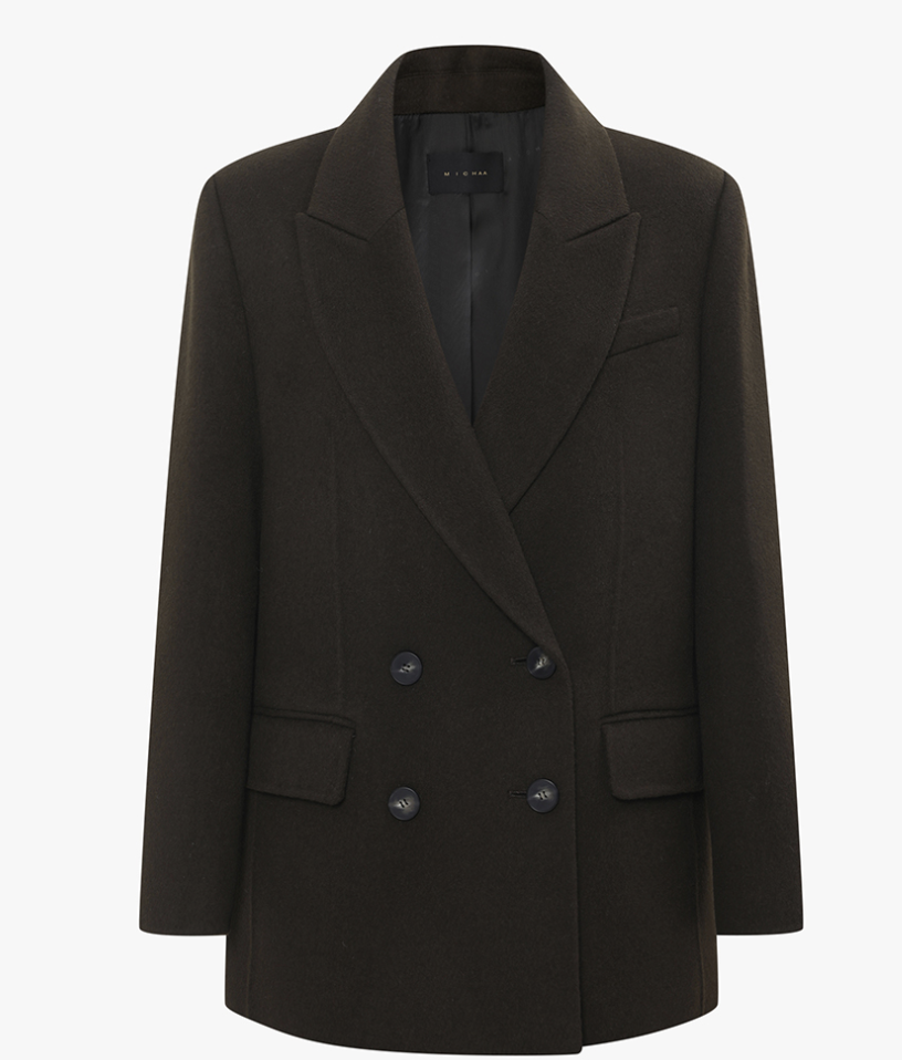 Discover the Versatility of the Misha Double Button Handmade Half Coat: Your Perfect Transitional Outerwear