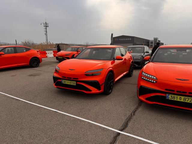 제네시스 GV60 마그마 사진이성진 기자