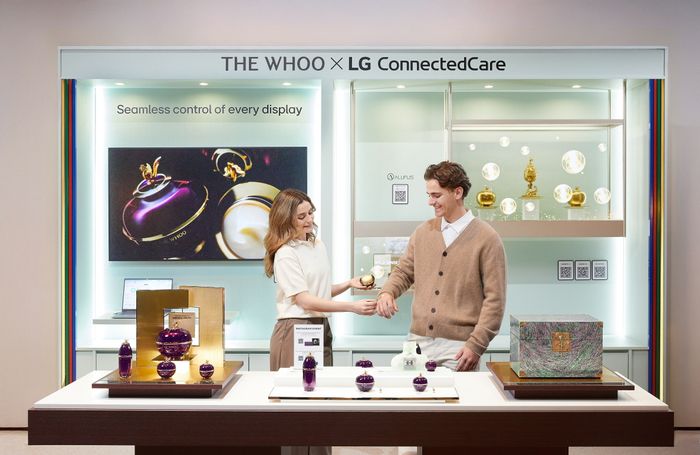 LG생활건강 더후, 스페인 바르셀로나 ISE 2026. ⓒLG생활건강