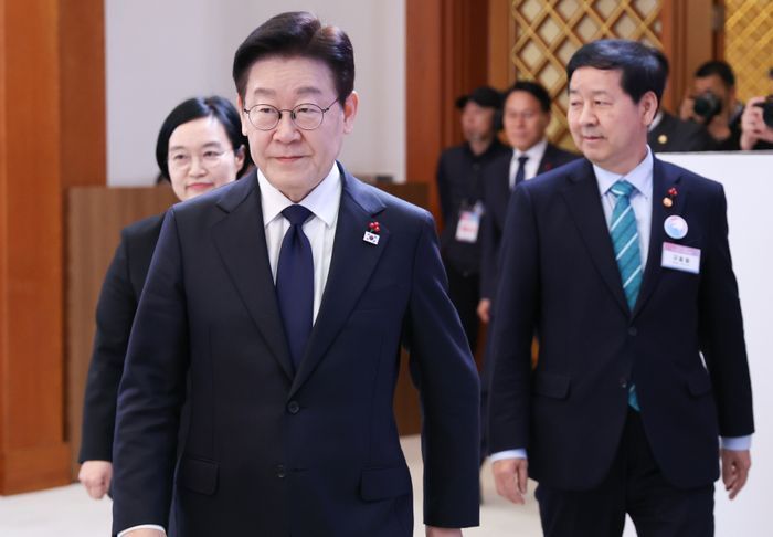 이재명 대통령이 1월 30일 청와대에서 열린 국가창업시대 전략회의 