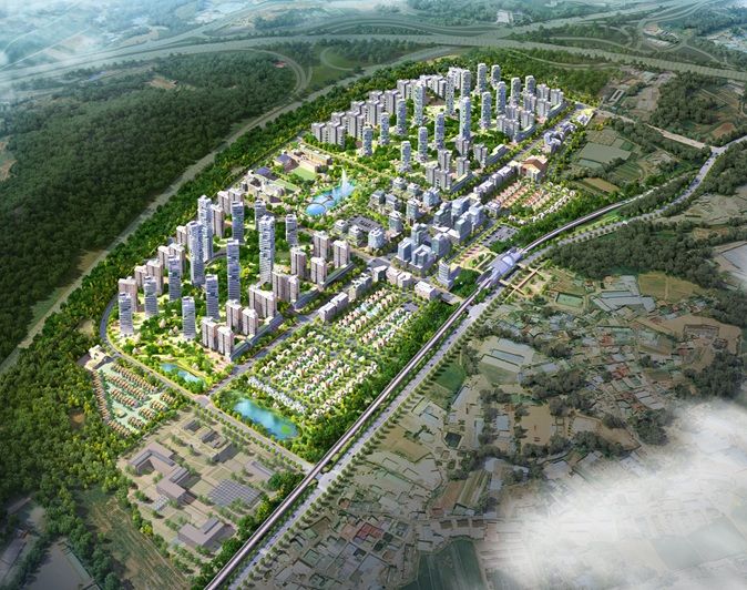 파주시 캠프에드워즈 도시개발사업 조감도ⓒ