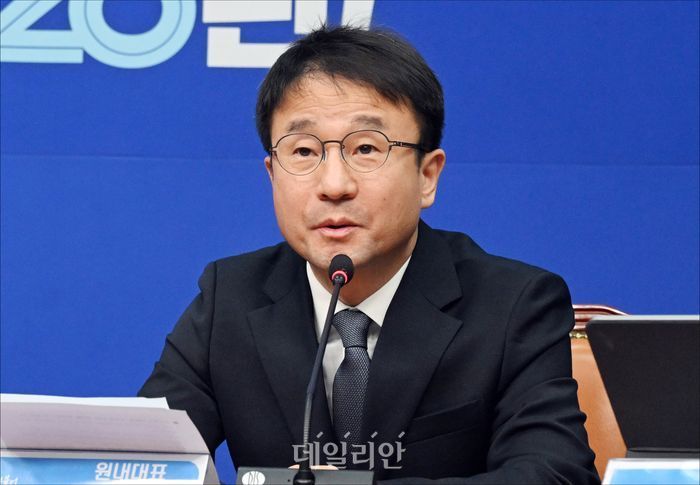 한병도 더불어민주당 원내대표 ⓒ데일리안 홍금표 기자