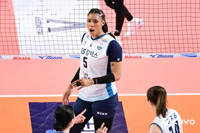 GS칼텍스의 절대 에이스 지젤 실바. ⓒ 한국배구연맹