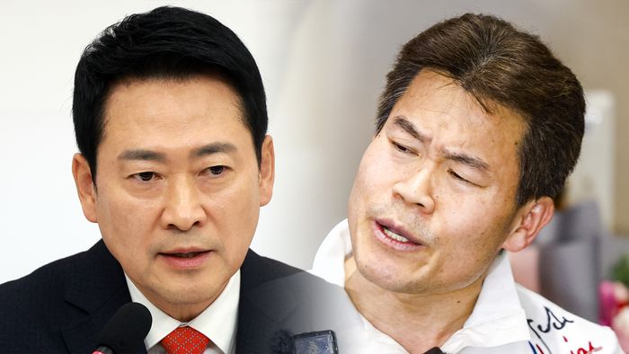 장동혁 국민의힘 대표(왼쪽), 전한길씨ⓒ뉴시스