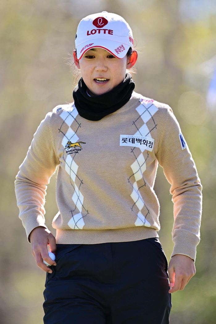 LPGA 투어 개막전서 공동 5위 기록한 황유민. ⓒ AP=연합뉴스