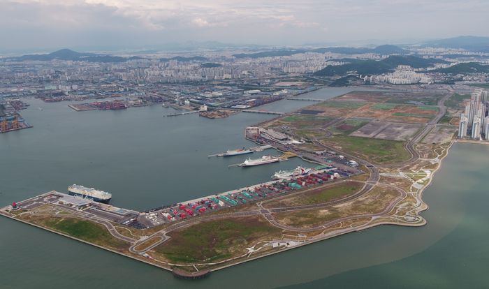 인천항 골든하버 전경 ⓒ IPA 제공