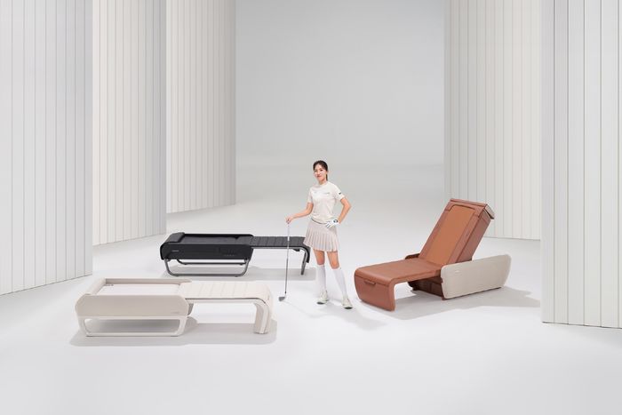 세라젬 글로벌 앰배서더 리디아 고와 마스터 V 컬렉션.ⓒ세라젬