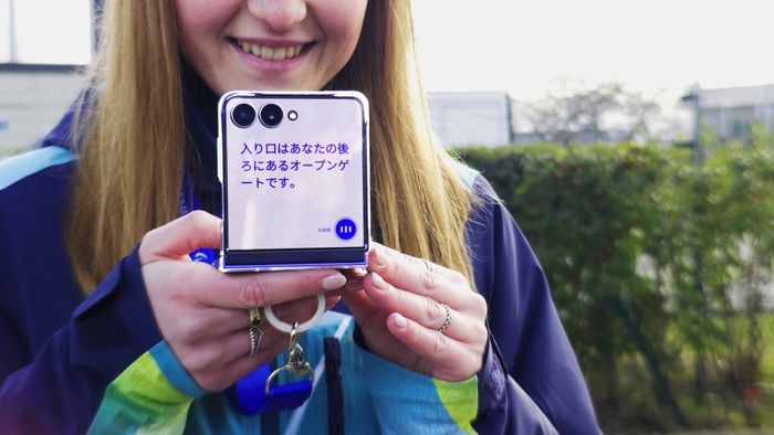 삼성전자가 2026 밀라노 코르티나 동계 올림픽에서 자원봉사자에게 지원하는갤럭시 AI 기반