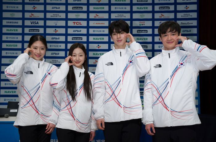 한국 피겨대표팀. ⓒ 뉴시스