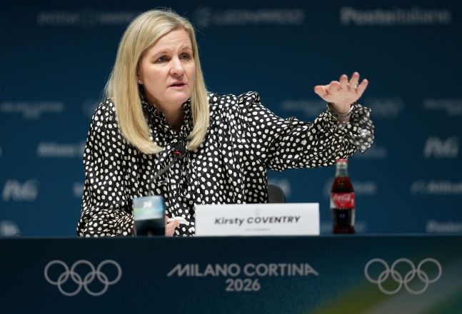 커스티 코번트리 IOC 위원장. ⓒ AP=뉴시스