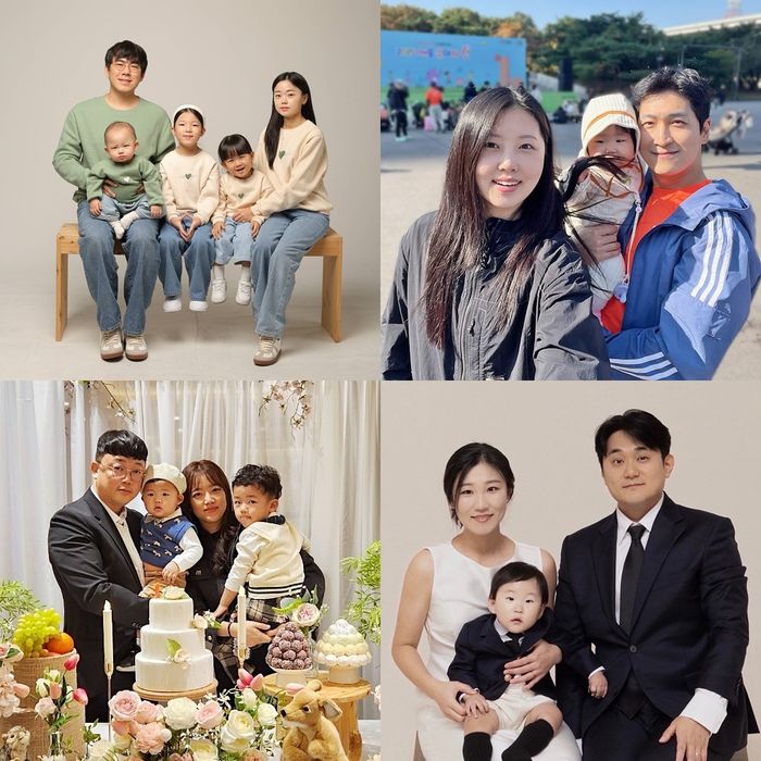 육아동행지원금 1주년 맞이 가족 돌 사진ⓒ아워홈