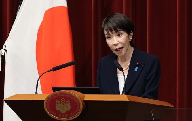 다카이치 사나에 일본 총리. ⓒ AP/연합뉴스