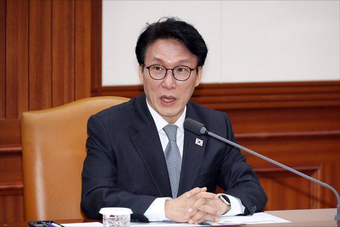 김민석 국무총리가 6일 오전 서울 종로구 정부서울청사에서 열린 제1차 청년정책 관계장관회의에서 모두발언을 하고 있다. ⓒ데일리안 홍금표 기자