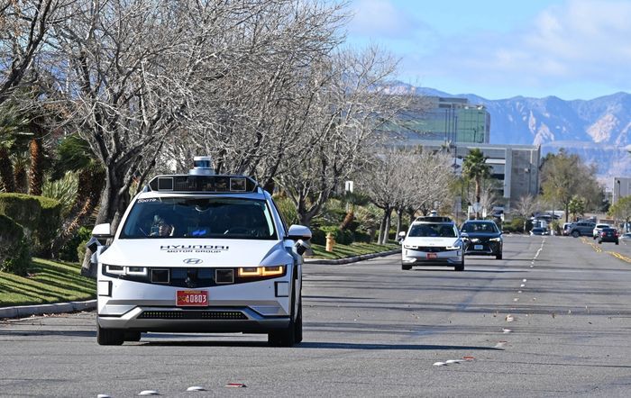 현대자동차그룹의 자율주행 합작법인 모셔널의 자율주행 로보택시. ⓒ현대자동차그룹