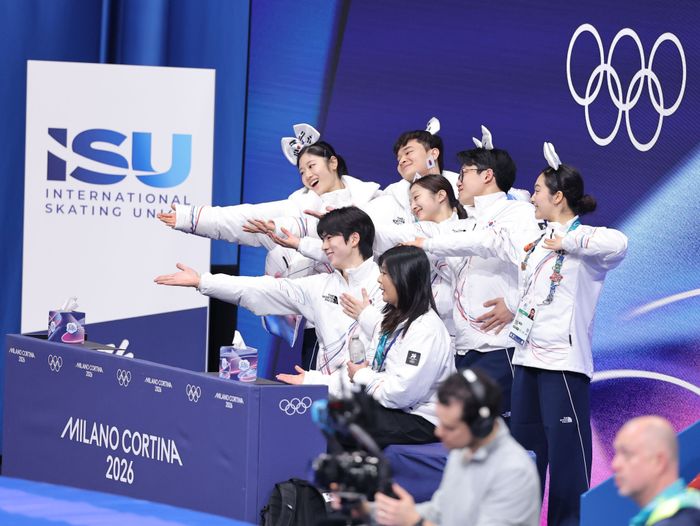 피겨 단체전 대표팀. ⓒ 연합뉴스