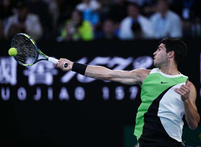 호주오픈 우승을 차지한 알카라스. ⓒ Xinhua=뉴시스