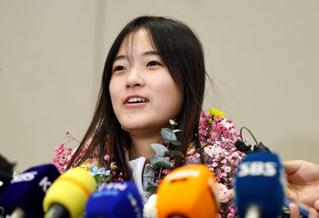 최가온 ⓒ 뉴시스