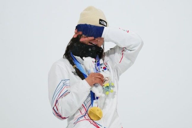 최가온 ⓒ AP=뉴시스