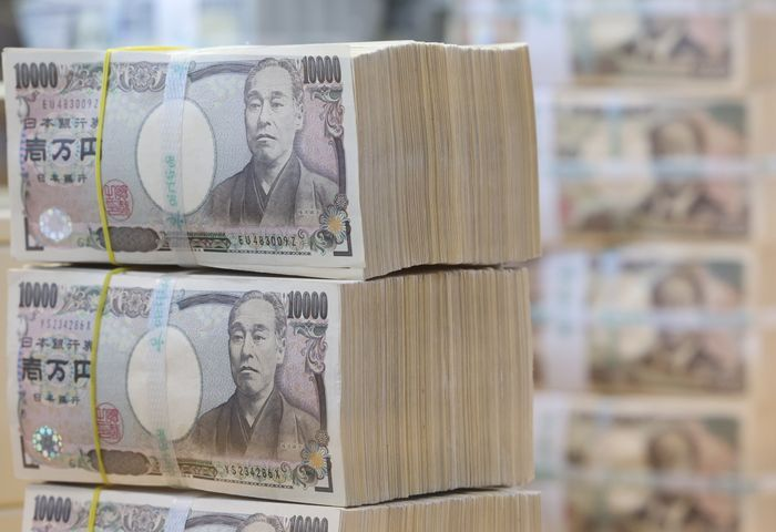 서울 중구 하나은행 위변조대응센터에서 엔화를 정리하고 있다. ⓒ뉴시스