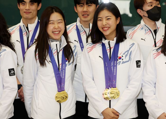 김민선-이나현. ⓒ 뉴시스